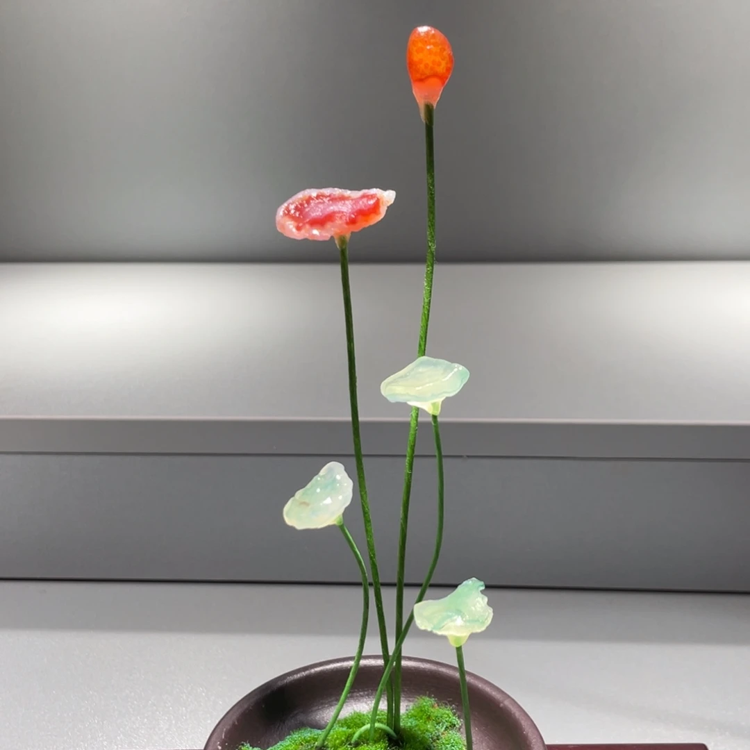 石材阿拉善荷花小品组合