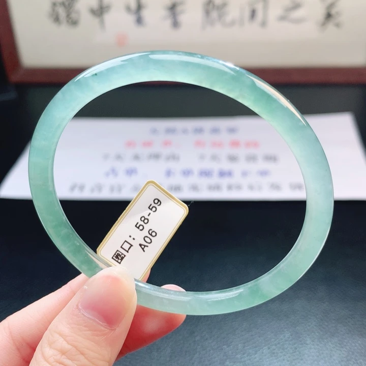 翡翠未镶嵌手镯翡翠手镯34