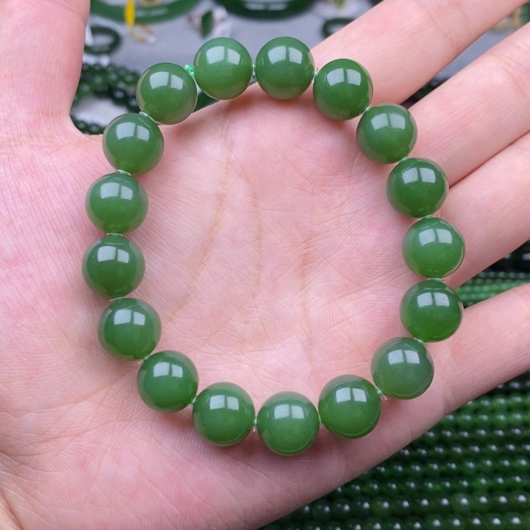 未镶嵌手串和田玉（碧玉）卡12