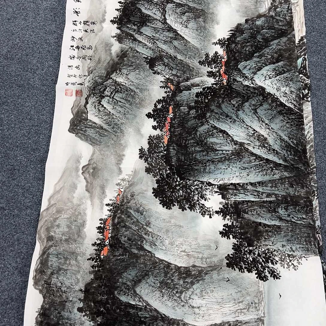 国画纯手绘作品欣赏