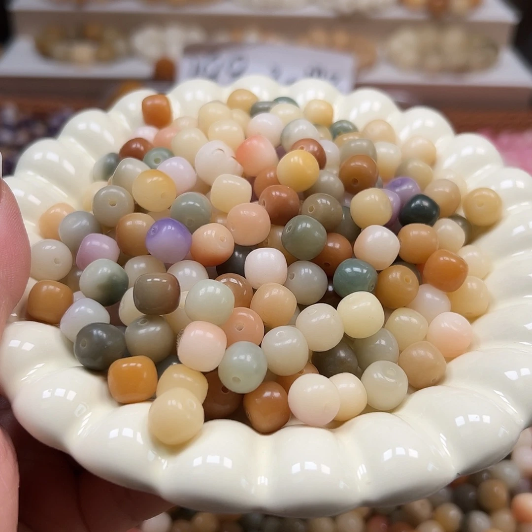手串菩提根/象牙果卡10马卡龙桶1000颗