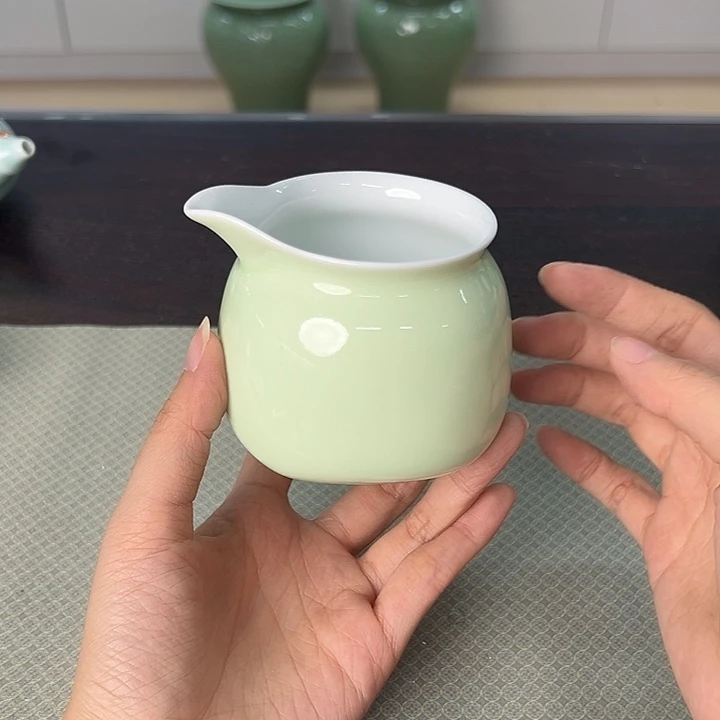 龙泉云间青瓷小米茶器