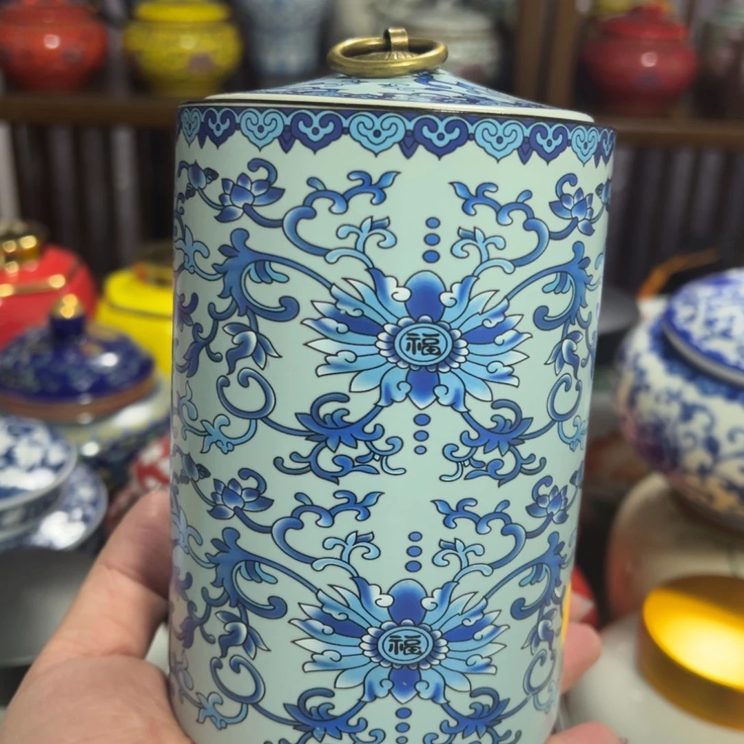 陶瓷茶叶罐密封罐