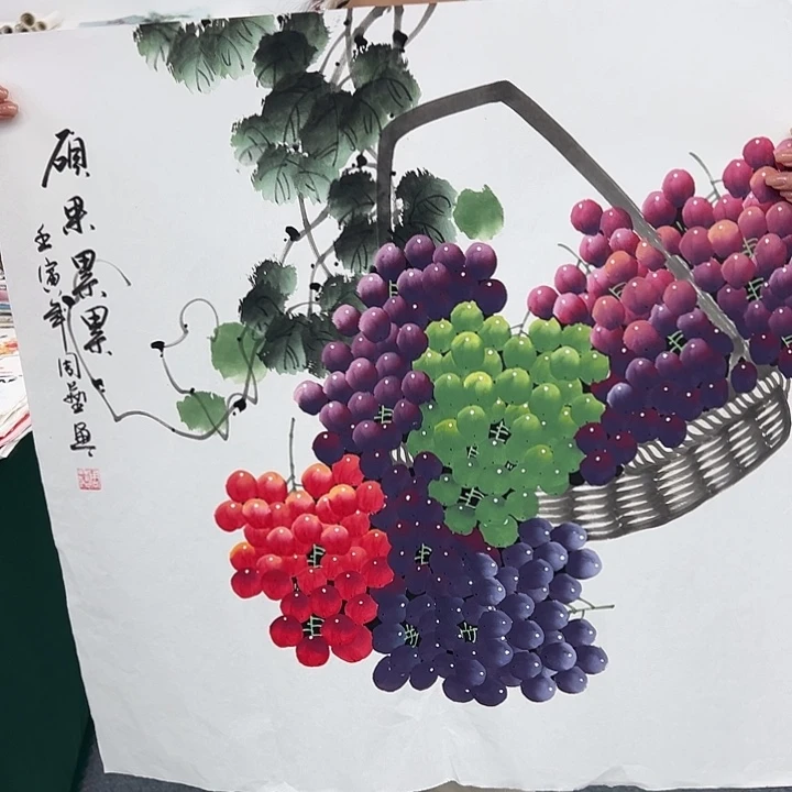 国画手绘国画大捡漏