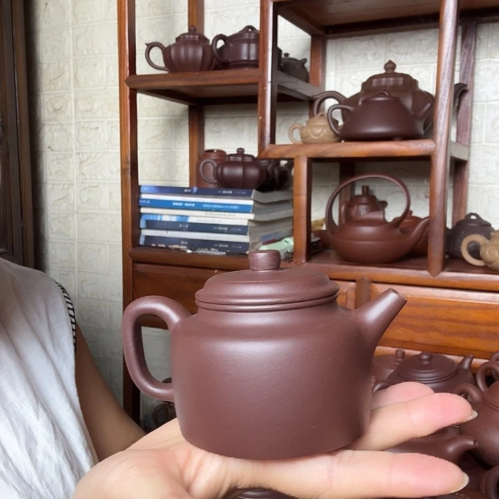 茶壶紫砂德钟200cc半手工