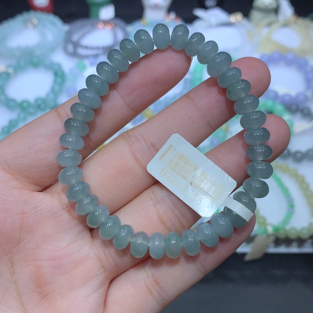 翡翠未镶嵌手串天然