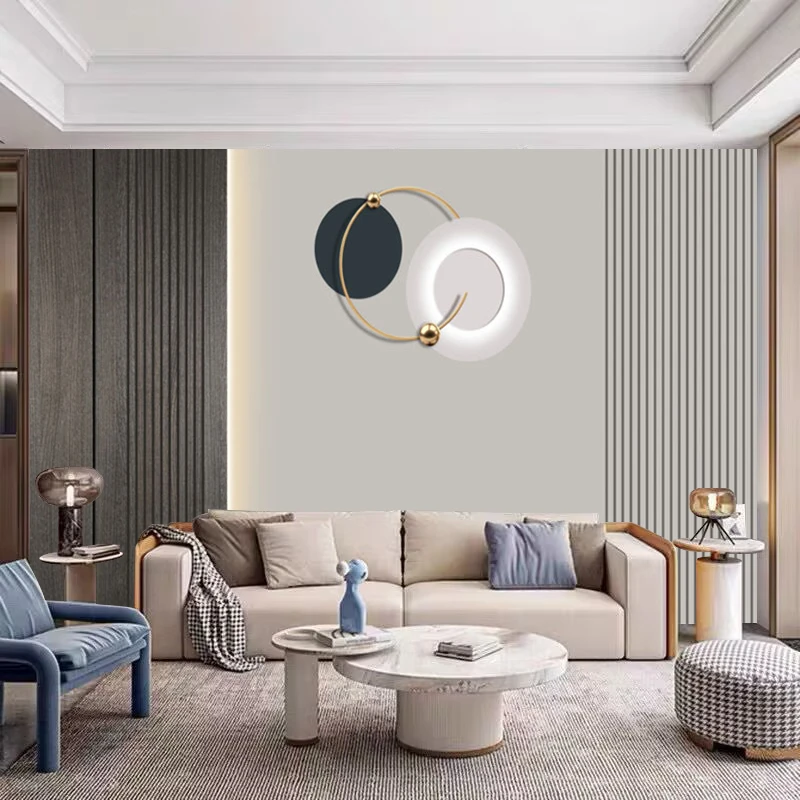 2025新款现代简约电视背景墙纸麋鹿墙布客厅沙发影视装饰墙纸壁画