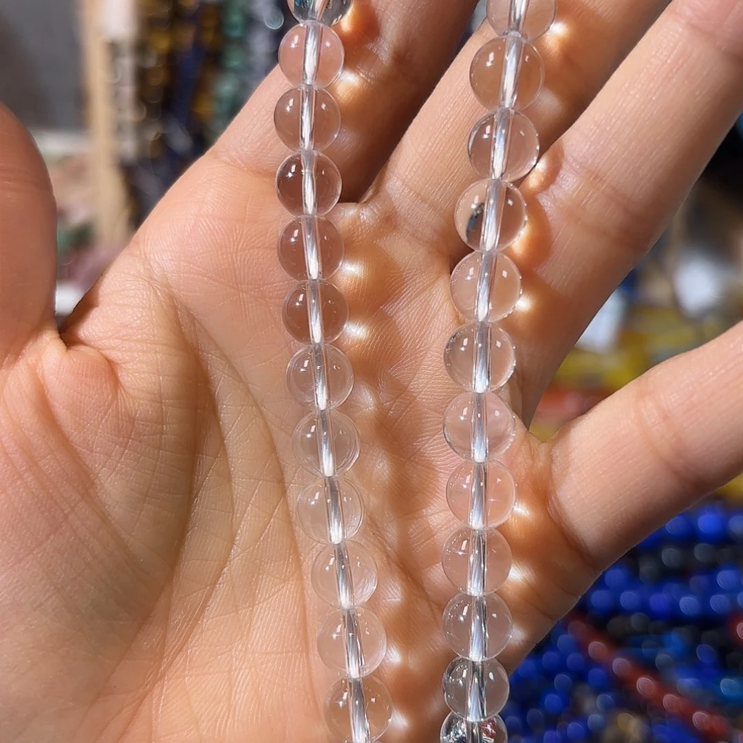 玛瑙/玉髓合金珠宝半成品白水一条卡8高货