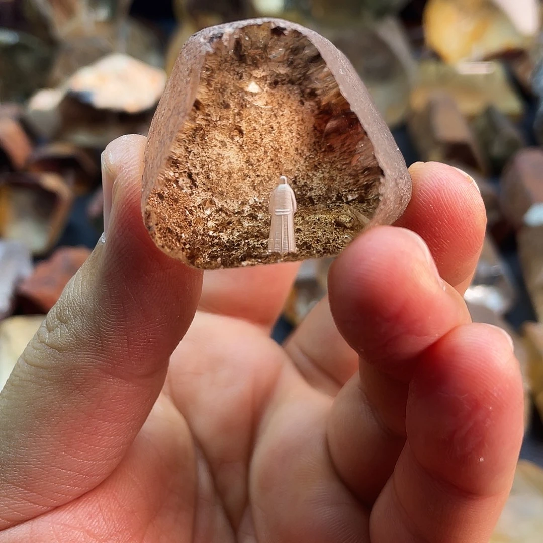 水晶珠宝半成品未镶嵌