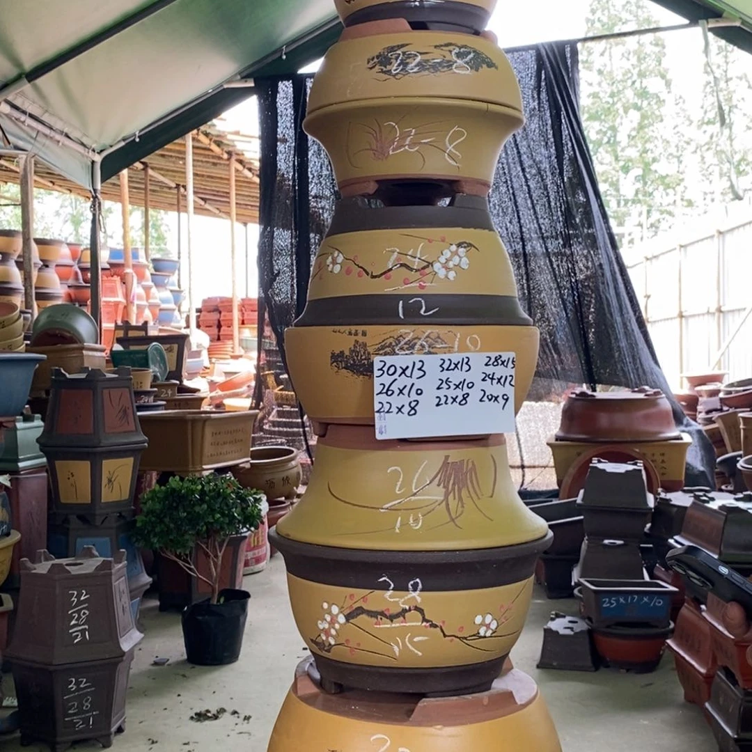 紫砂花盆紫砂紫砂