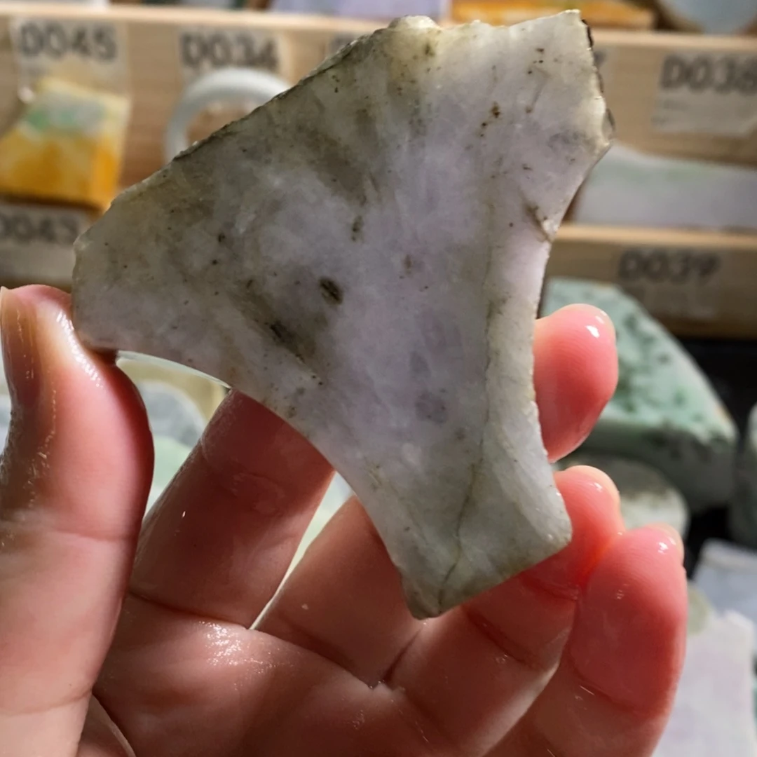 颈饰未镶嵌翡翠天然翡翠