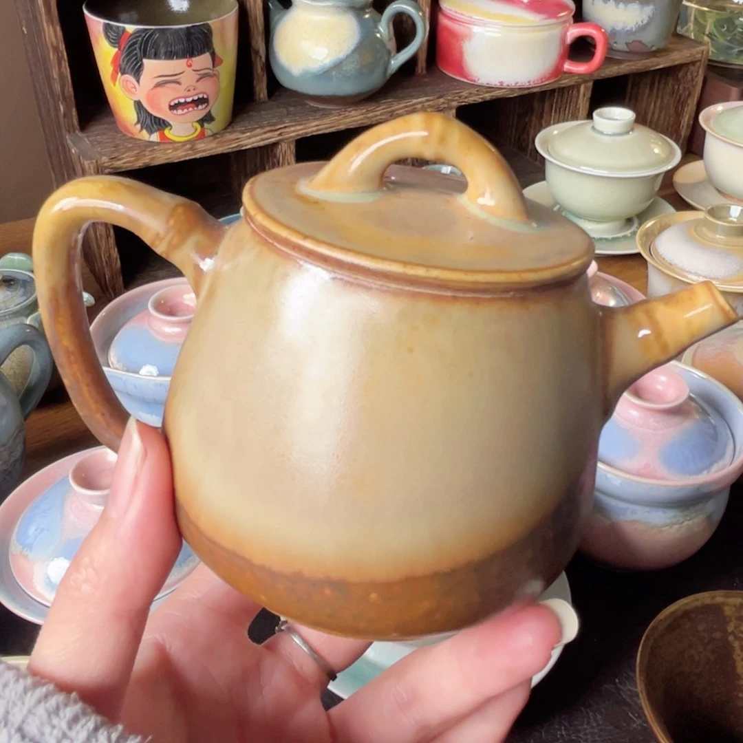 杯纯手工柴烧手作茶器