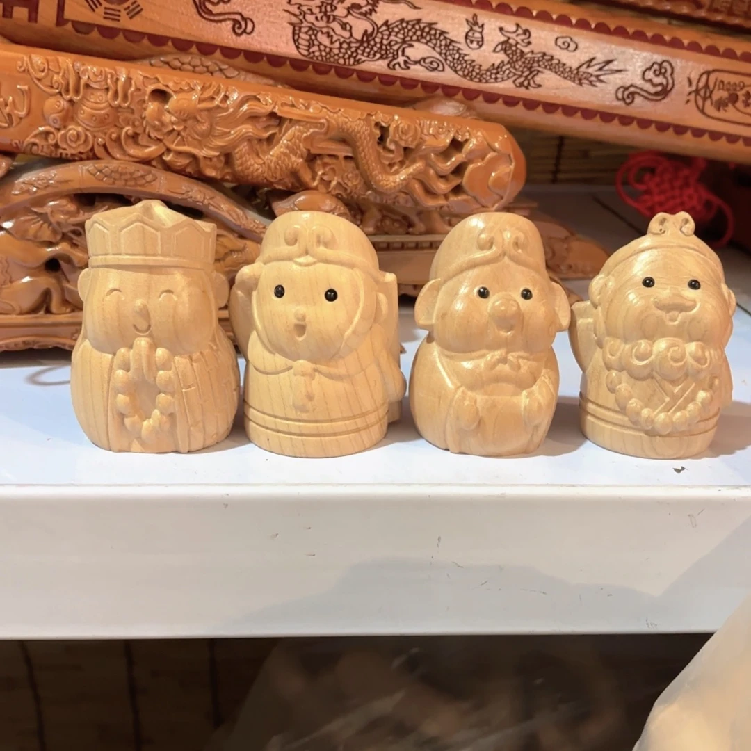 ゛***ゝ木桃木福利品摆件