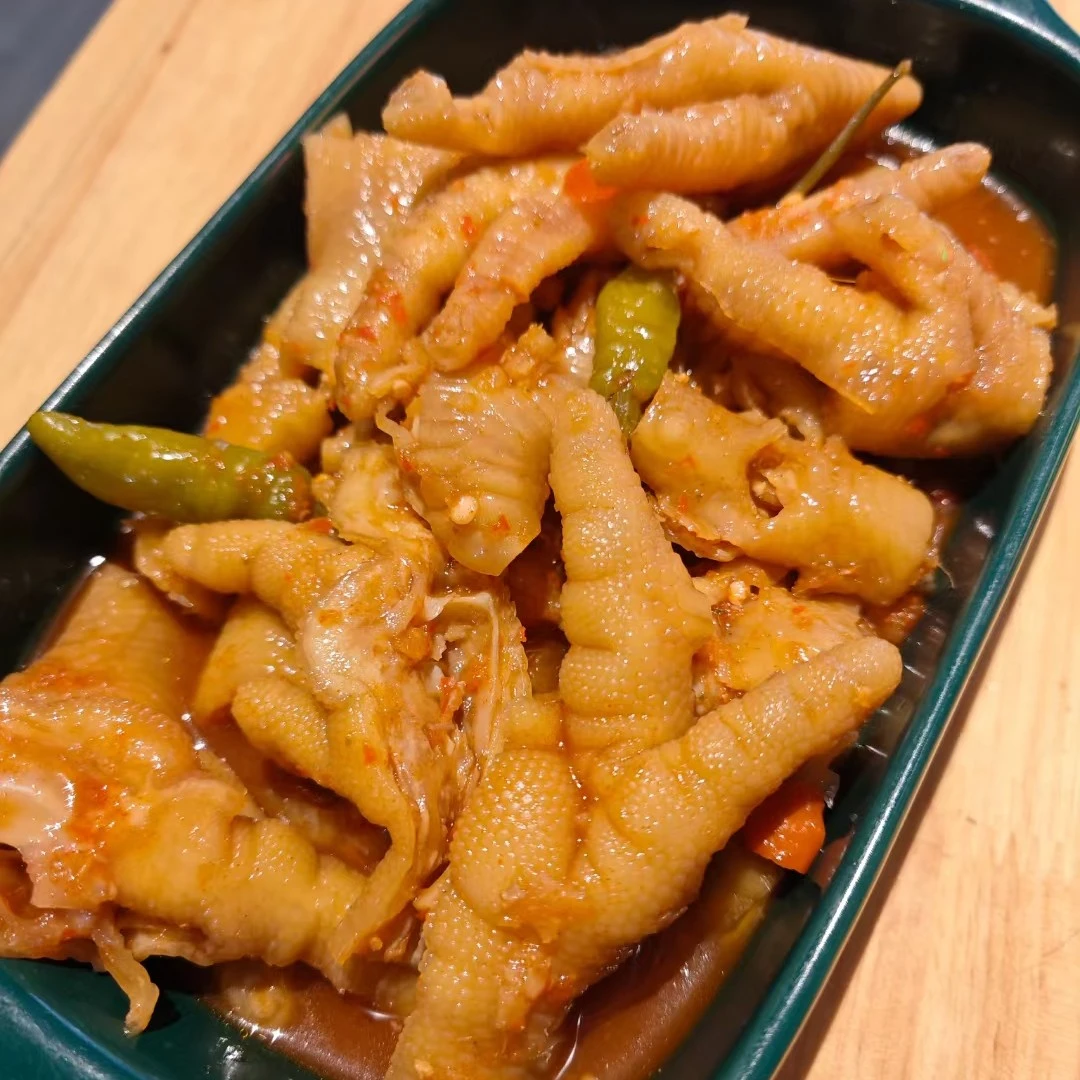 【小时达】酸辣无骨鸡爪 手工去骨2包（250g/包）精品