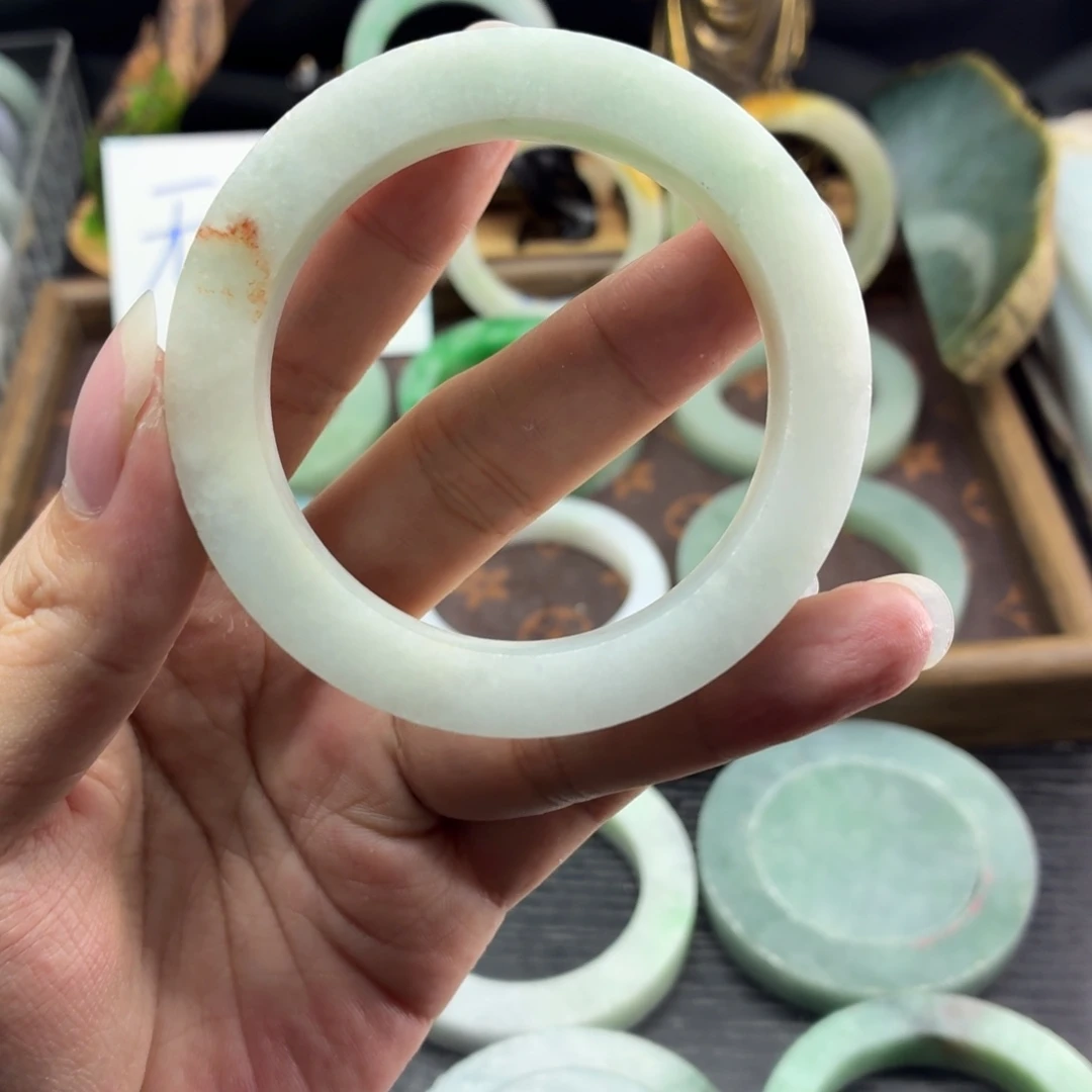 定制翡翠未镶嵌缅甸翡翠A货手镯毛胚定制