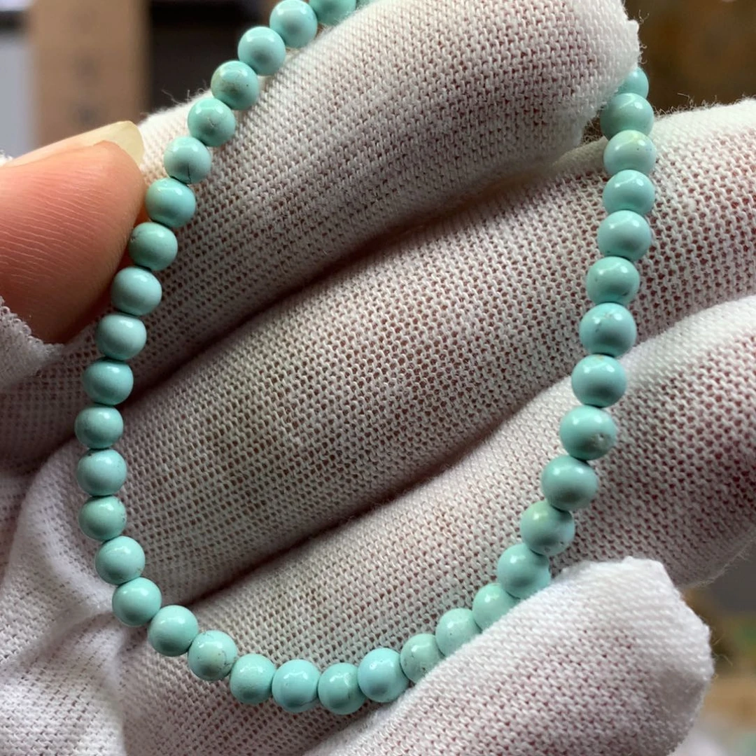 绿松石未镶嵌挂件