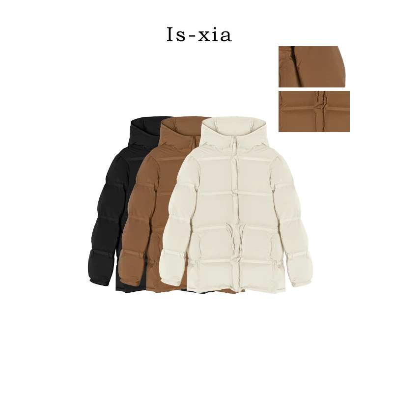 【暮冬】霍尔多巴吉·鹅绒服面料独特织造！收腰羽绒服时尚保暖冬款