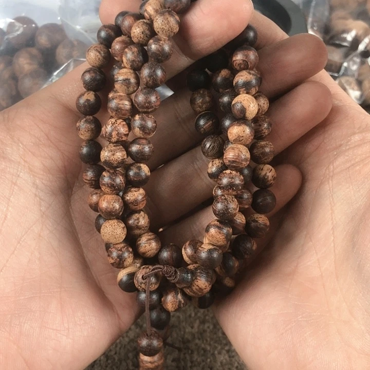 降真香手串/手链08/108爆甲黄金甲木东枝白棋