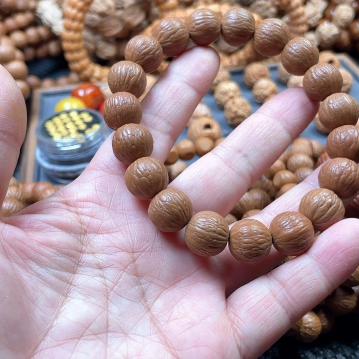 猴头核桃手串1.3同尺聚宝盆