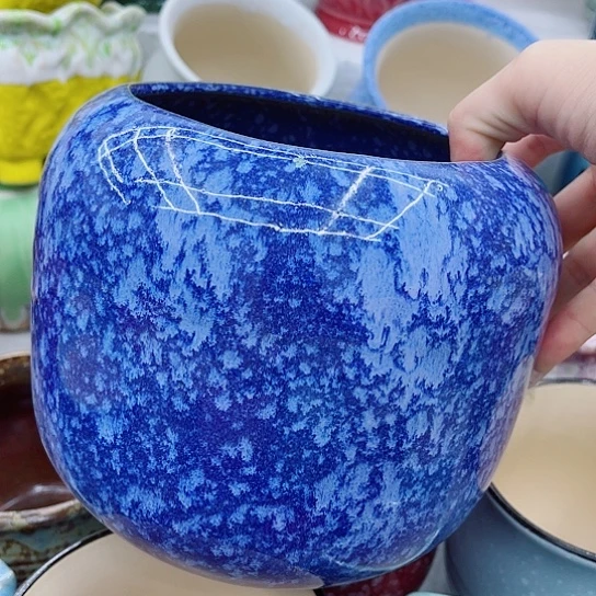 多肉绿植陶瓷花盆9:9包邮，有空