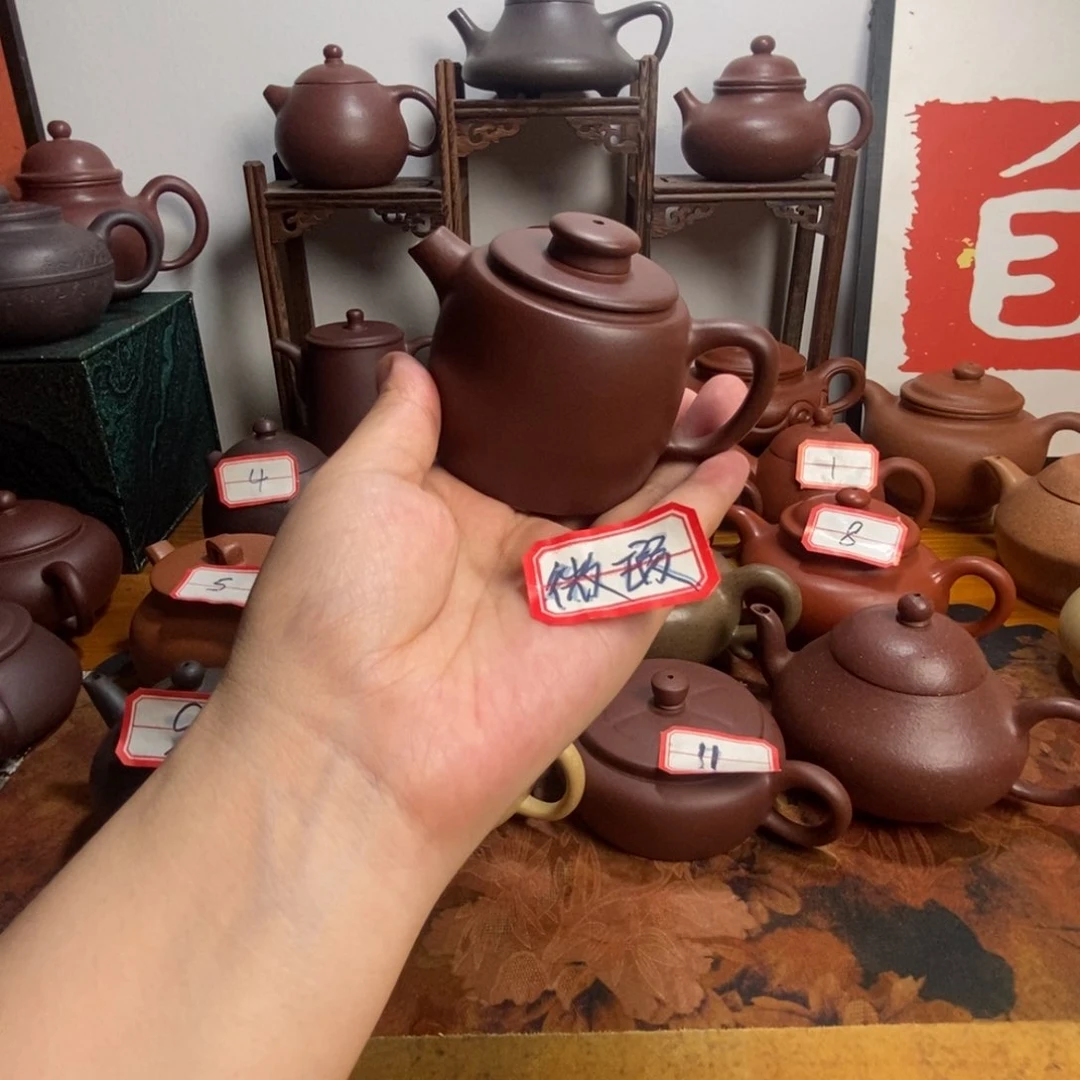 紫泥巨轮 半手工 微瑕