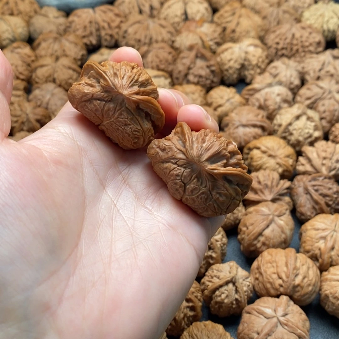 把件文玩核桃39宫灯蛇头