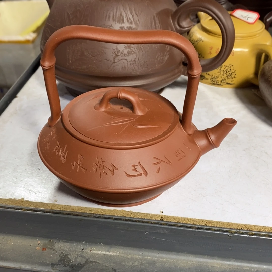 紫砂茶壶原矿手工174