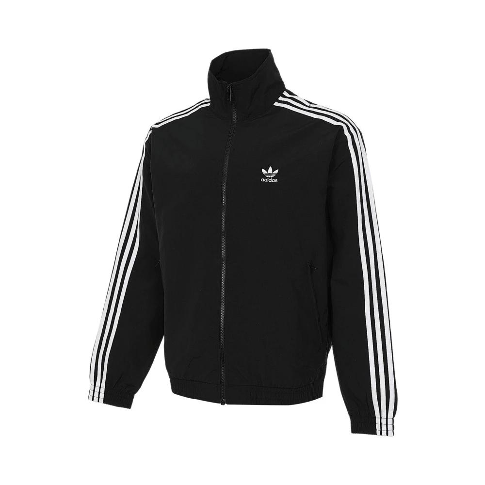 adidas Originals阿迪三叶草男子舒适梭织无帽外套KB2466
