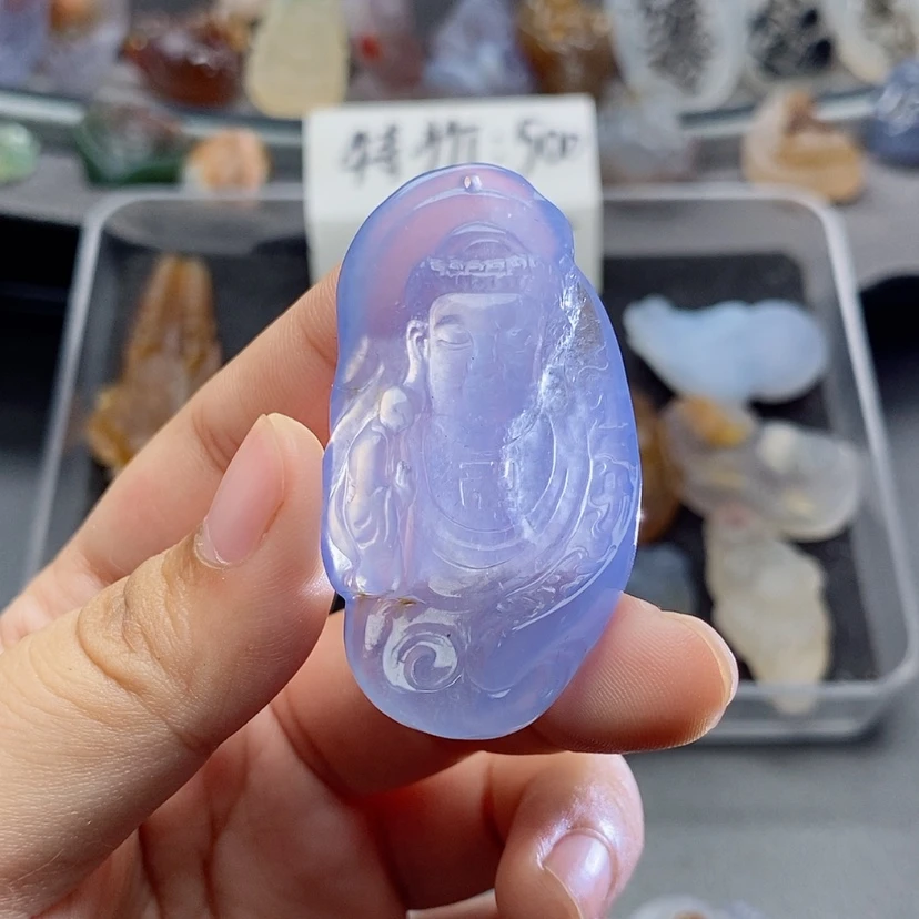 【闪购商品】未镶嵌吊坠定制玛瑙