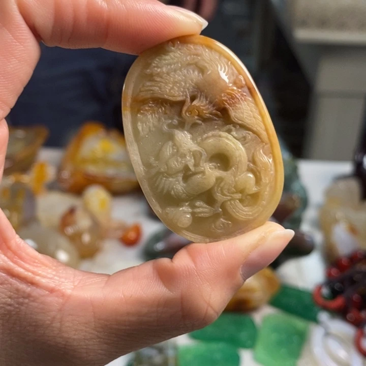 玛瑙/玉髓吊坠(不含链)未镶嵌