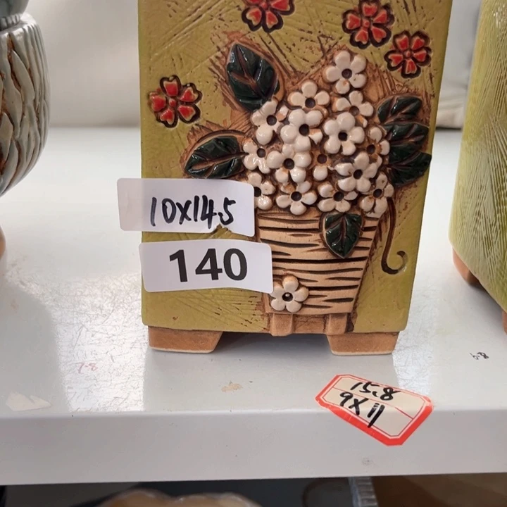 紫砂花盆粗陶材质多肉花盆