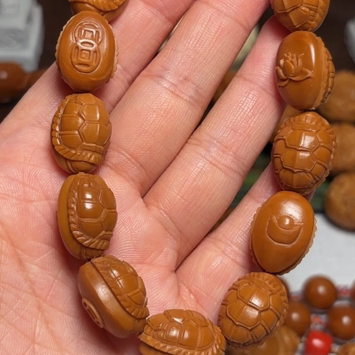 繁***宁橄榄核手串/手链富甲天下……