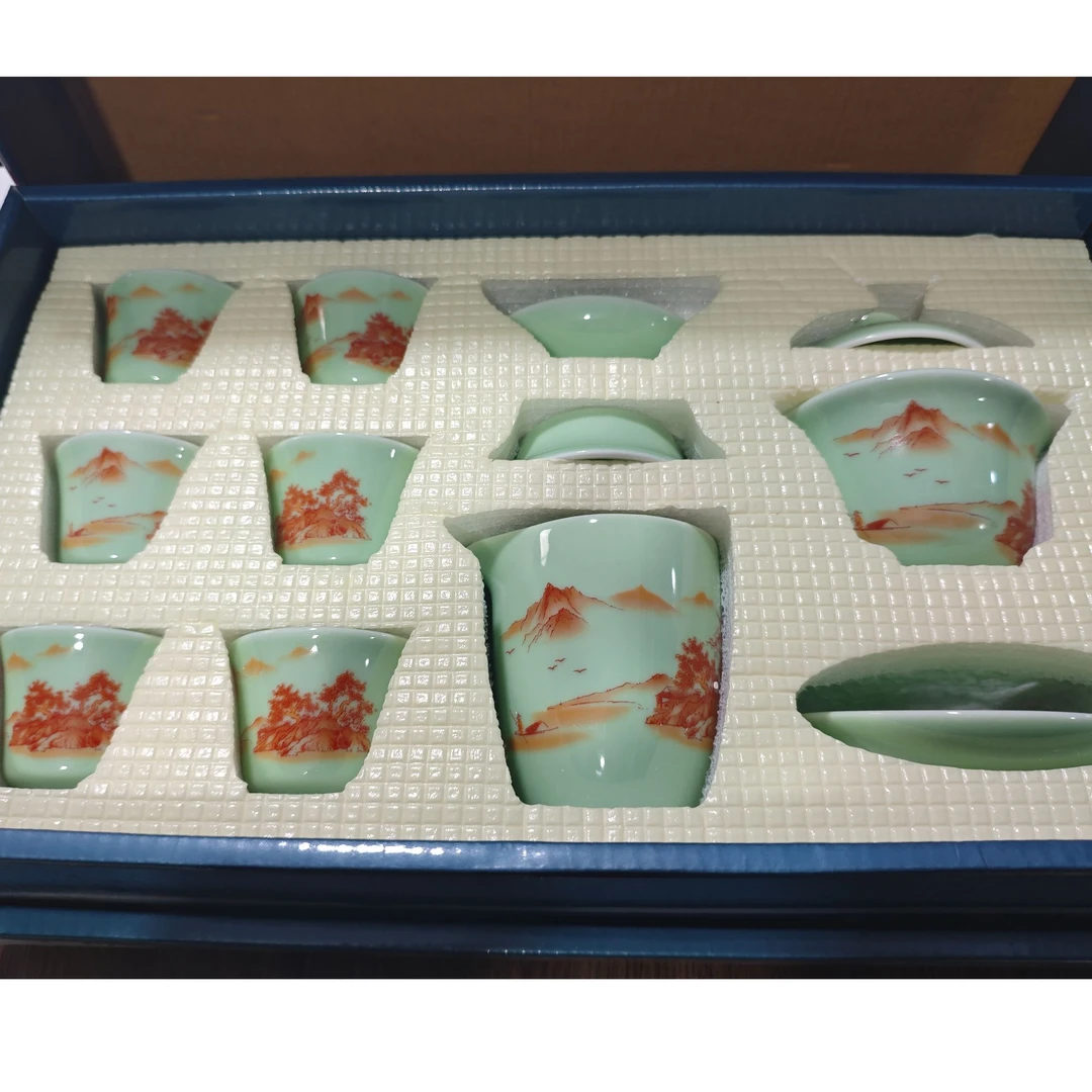 陶瓷茶具礼盒套装AA0820