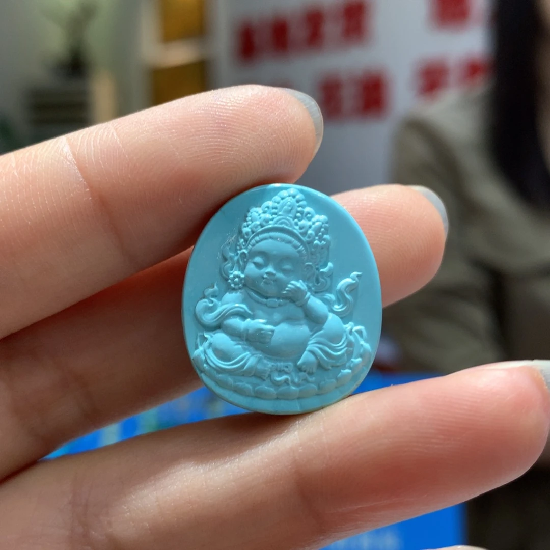 绿松石未镶嵌配饰