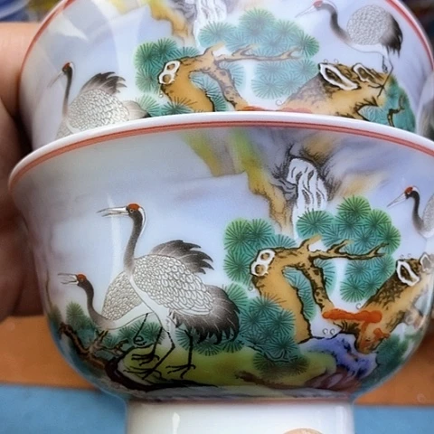 景德镇陶瓷藏式茶碗