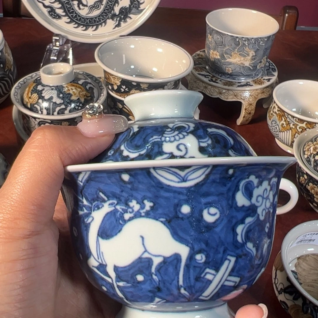 杯景德镇陶瓷杯子