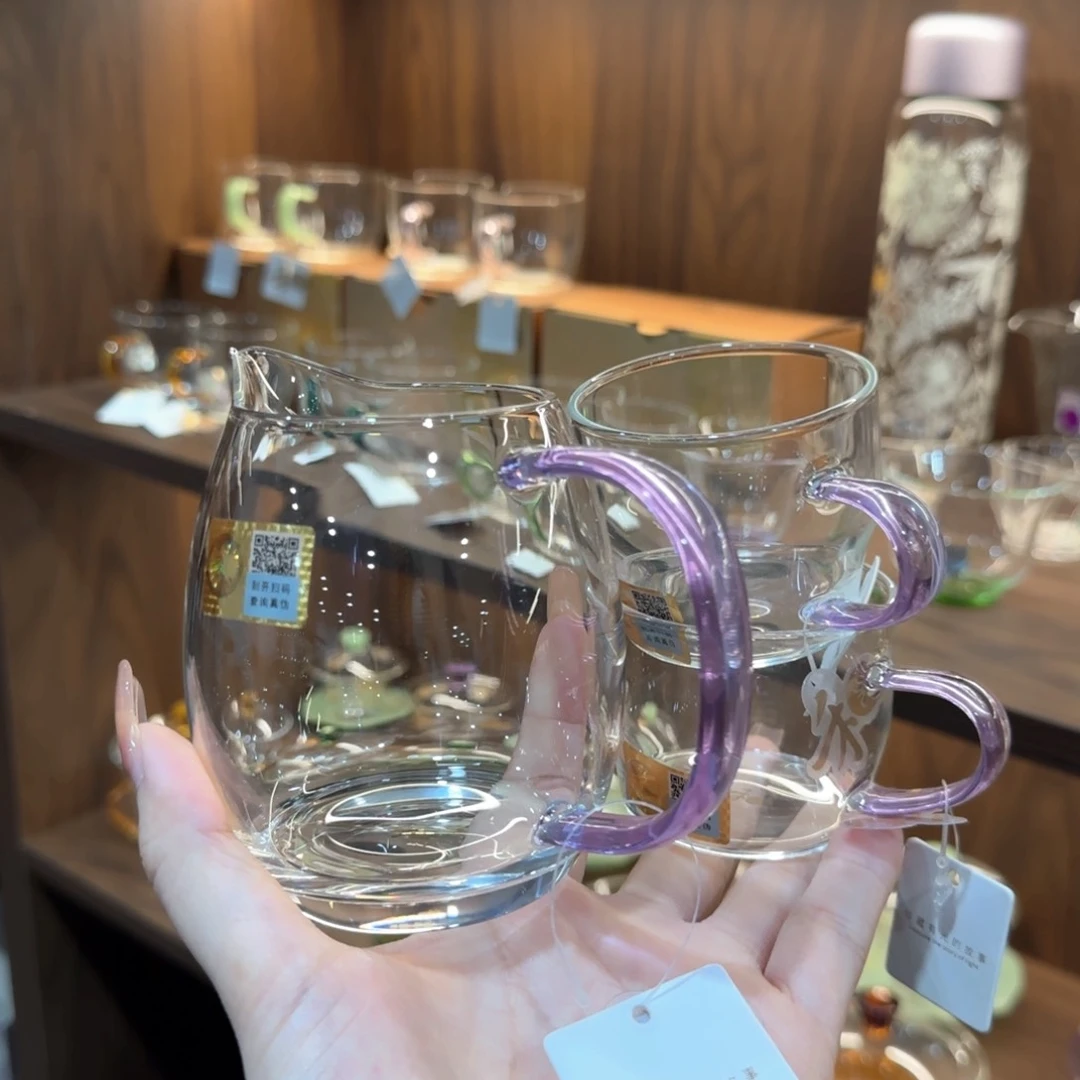 禾器澄然浅紫色➕清尚杯浅紫色。。