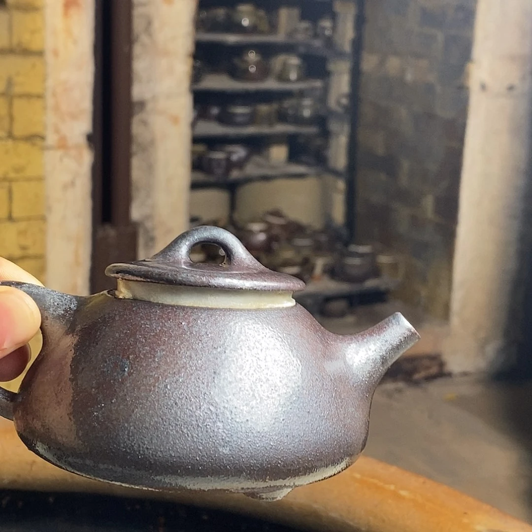 茶壶紫砂柴烧紫砂壶