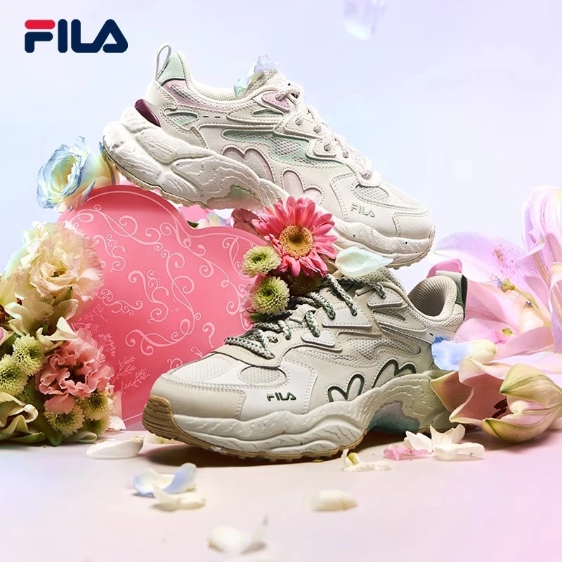 /斐乐情侣款【情人节蕨鞋】龙年时尚休闲老爹鞋F12W411116F