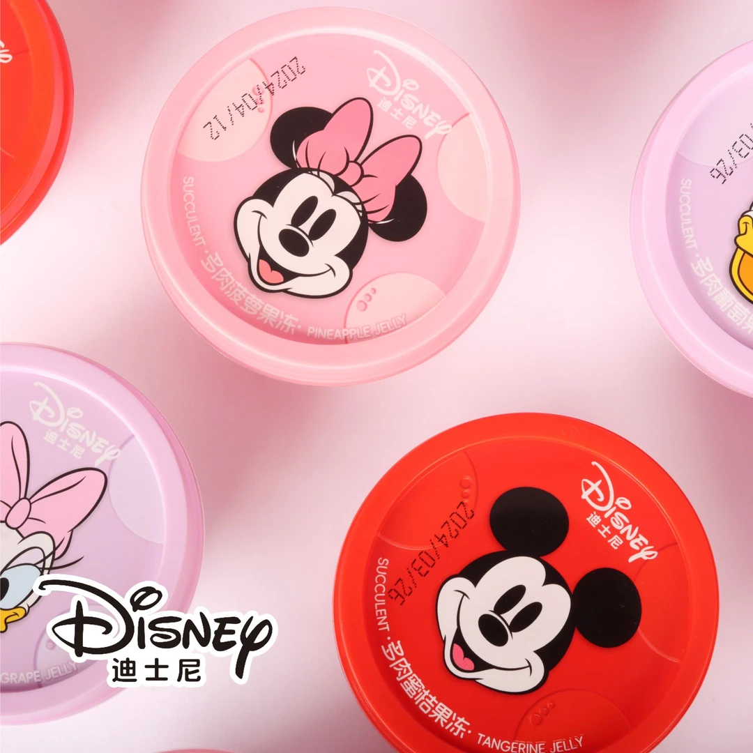 迪士尼果冻150g葡萄菠萝味儿童节礼物高颜值休闲零食幼儿园送礼