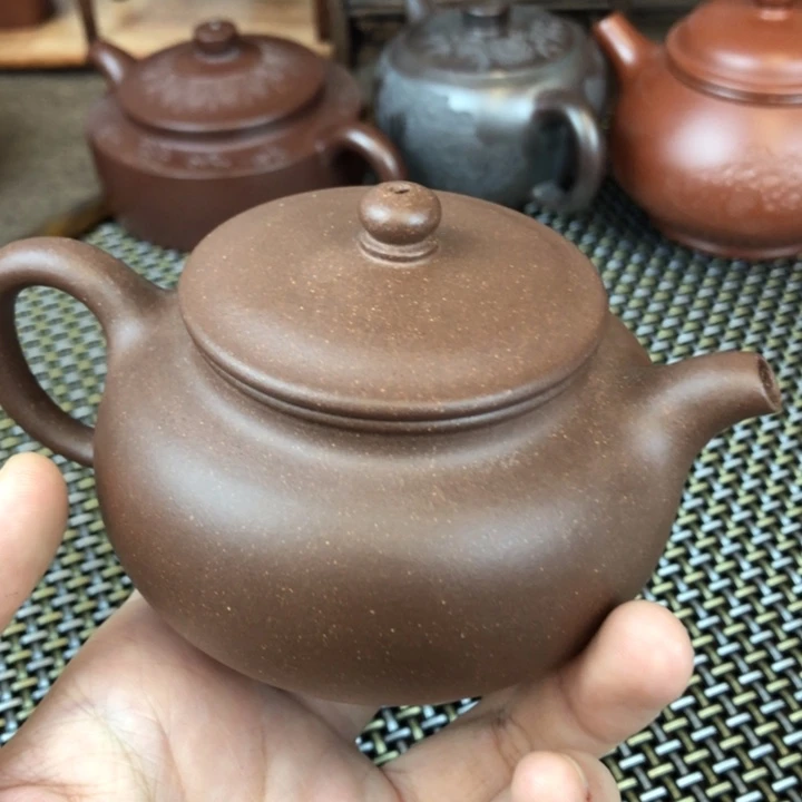 紫砂茶壶矮藩150宜兴紫砂
