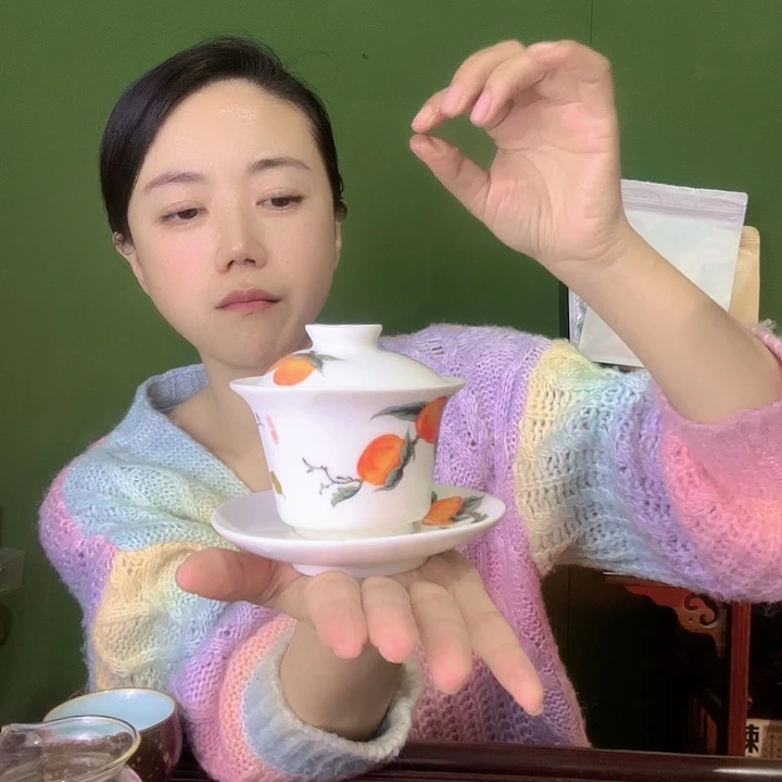 好事花生盖碗三才