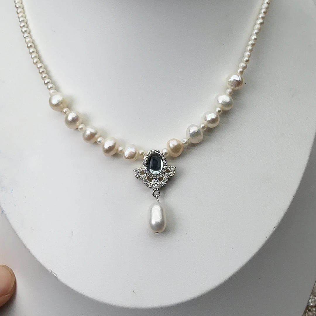 未镶嵌淡水珍珠颈饰