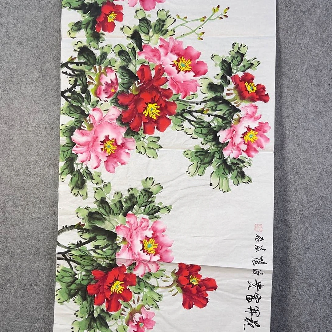 国画107 花鸟在此鸣叫的日子