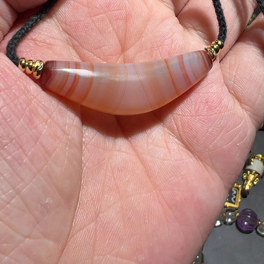 玛瑙/玉髓未镶嵌颈饰