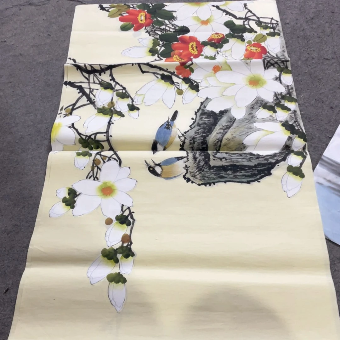 国画国画作品画心一张