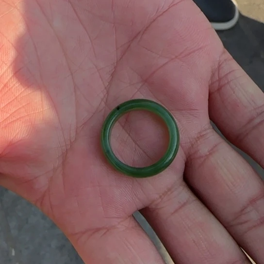 和田玉戒圈未镶嵌18圈