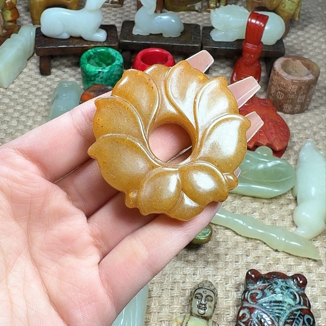 白玉菩提吊坠挂件