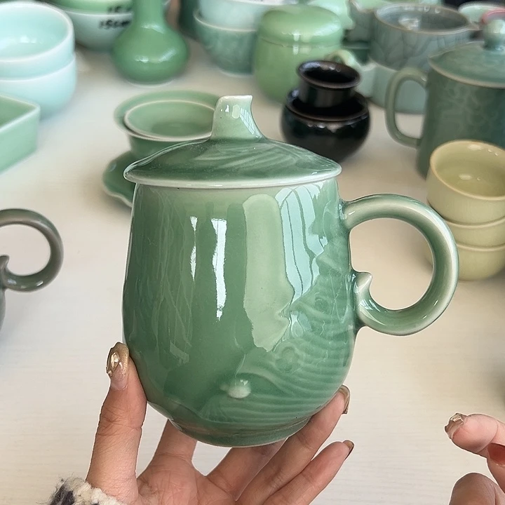 小米茶器龙泉青瓷