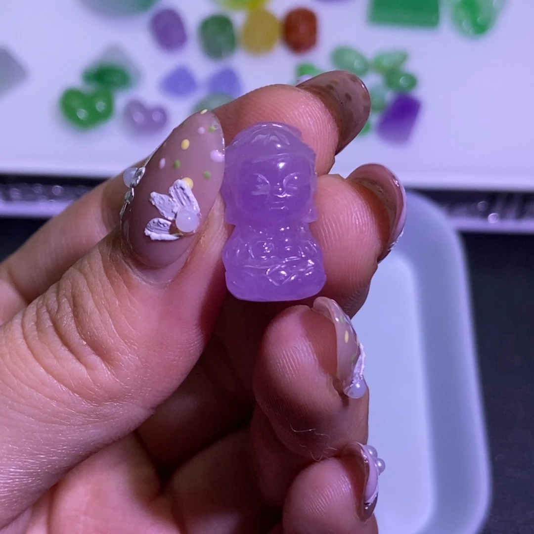 属***鲤翡翠未镶嵌颈饰吊坠